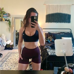 Echt Arise scrunch workout shorts, size XS